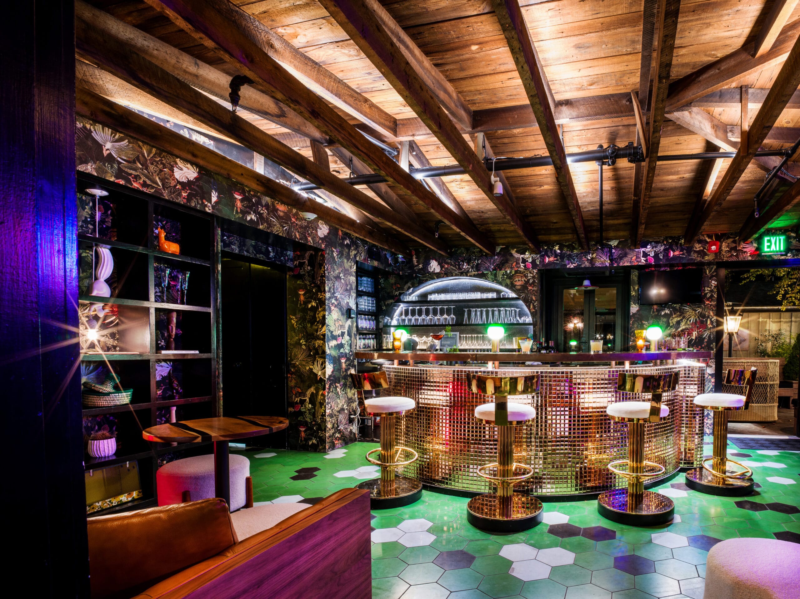 The Pink Palm Hotel - Black Llama Bar