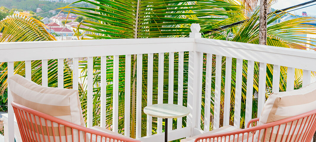 The Pink Palm Hotel - Beautiful view from the terrace